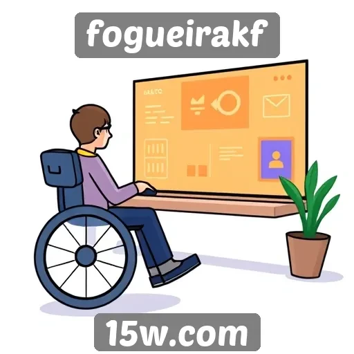 Acessibilidade e interface do usuário no FogueiraKF