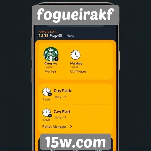 Interface do usuário do fogueirakf passa por atualizações